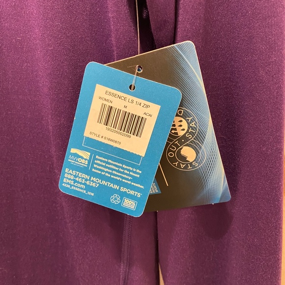 Eastern Mountain Sports Techwick Pullover Jacket Sz. M - Picture 3 of 6